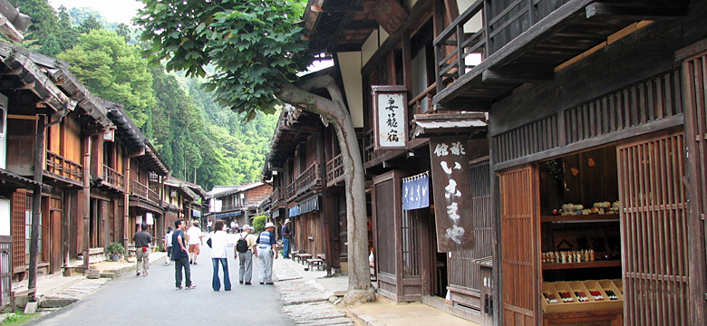 中山道　妻籠宿